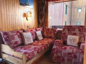 Appartement chaleureux skis aux pieds x5, balcon, mezza, Belle Plagne - FR-1-181-2180